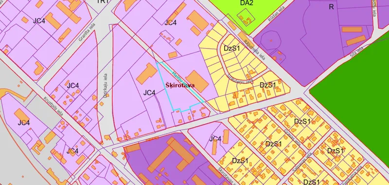 Zeme komerciālai izmantošanai Šķirotavā