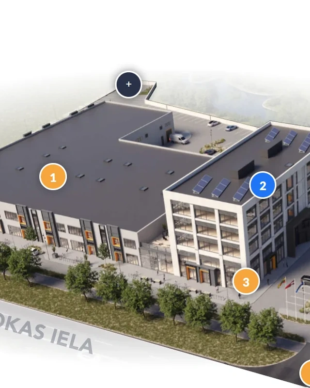 Piedavājumā jaunas veikala/noliktavas telpas Dreiliņos, 248.52 m2